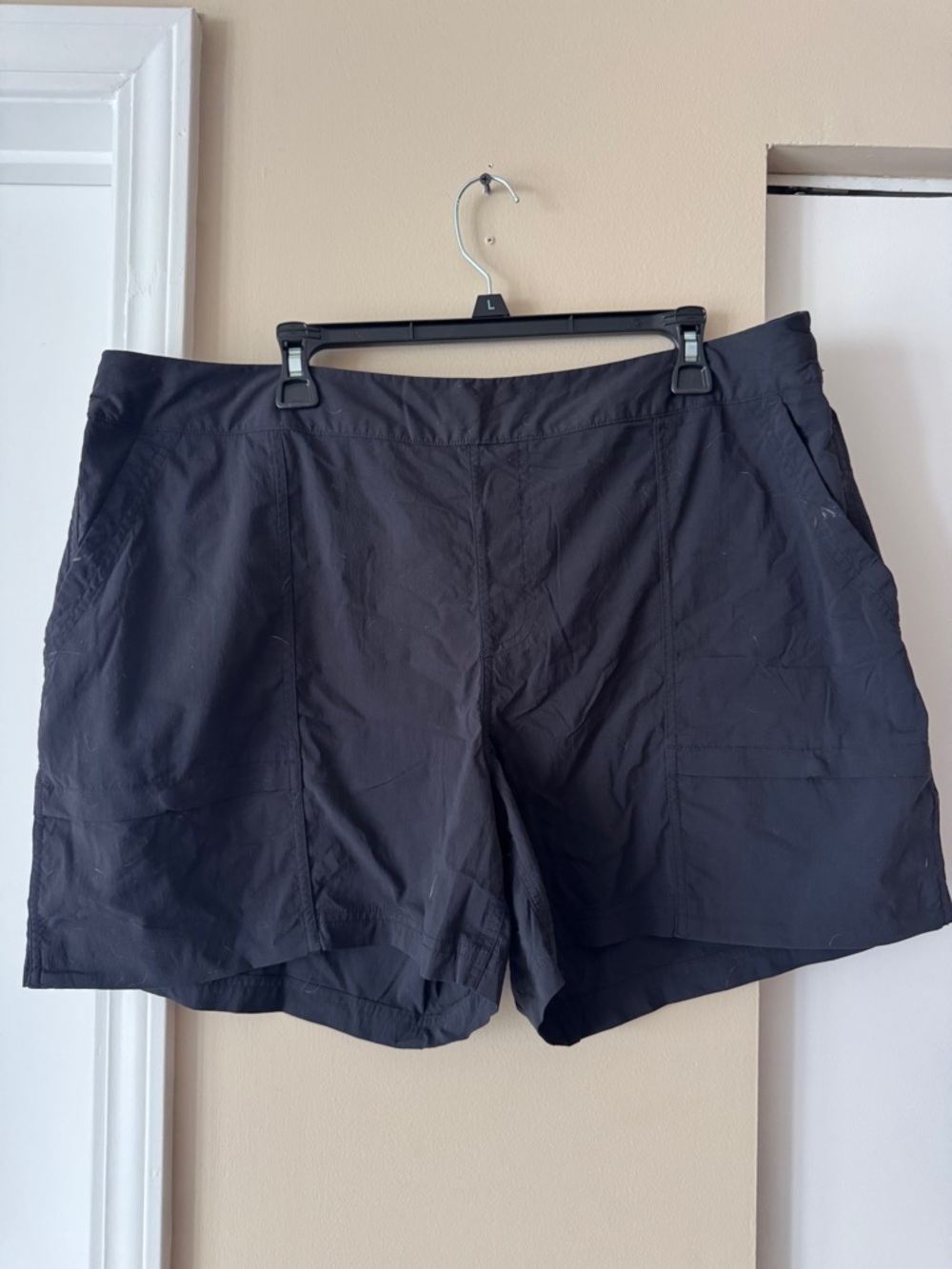 REI Black Hiking Shorts
